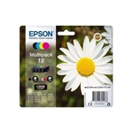 Cartridge Epson 18 multipack, 175/3x180 stran, CMYK (C13T18064012) Epson T1806 CMYK 

Značková náplň pro vaši inkoustovou tiskárnu Epson zajistí maxim