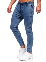 Blugi joggers bleumarin Bolf 0026