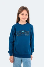 Slazenger Duna Kids Unisex Sweatshirt Navy Blue