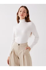 LC Waikiki Women's Turtleneck Straight Long Sleeve Knitwear Sweater