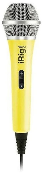 IK Multimedia iRig Voice Amarillo Micrófono para Smartphone