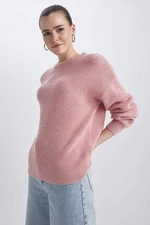 DEFACTO Regular Fit Crew Neck Knitwear Pullover