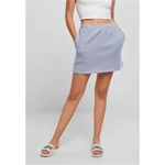 Women's bio terry mini skirt violablue