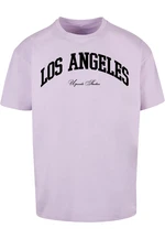 L.A. College Oversize Tee lilac