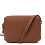 Dámska crossbody kabelka svetlohnedá - David Jones Beatrio