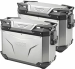 Givi Trekker Outback EVO 37 Silver (2-pack) Monokey Maleta