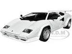 Lamborghini Countach LP 5000 S White "NEX Models" Series 1/24 Diecast Model Car by Welly