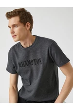 Koton Motto Printed T-Shirt