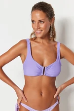 Trendyol Lilac Bralette U-Strap Bikini Top