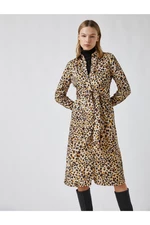 Koton Leopard Patterned Midi Dress