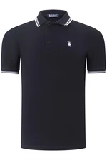 T8594 DEWBERRY MENS T-SHIRT-PLAIN BLACK