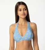 Aloha From Deer Woman's Banana Heaven Halter Neck Bikini Top BTH AFD098