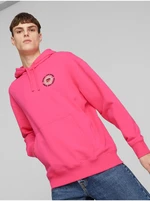 Pink Mens Hoodie Puma - Men