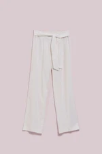 WOMEN'S TROUSERS L-SP-4028 WHITE