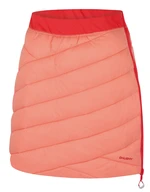 Husky  Freez L light orange/red, XS Dámská obojstranná zimná sukňa