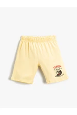 Koton Boy's Surf Printed Shorts Cotton