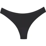 Snuggs Period Underwear Brazilian: Light Flow Black látkové menštruačné nohavičky pre slabú menštruáciu veľkosť M Black 1 ks