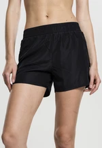 Women's sports shorts black