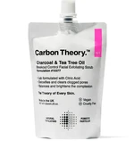 Carbon Theory Pleťový peeling Charcoal & Tea Tree Oil Breakout Control (Facial Exfoliating Scrub) 125 ml