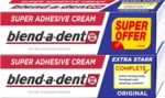 BLEND-A-DENT Fixačný krém Original Complete 2 x 47 g