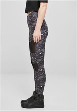 Women's Tech Mesh Leggings AOP Blackuniverse