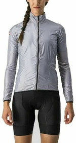 Castelli Aria Shell W Kabát Silver Gray XS