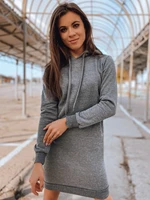 Women's Sweatshirt Dress GARNET Dstreet z - dark gray