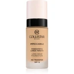 Collistar Impeccabile Long Wear Foundation dlhotrvajúci make-up SPF 15 3N Natural 30 ml