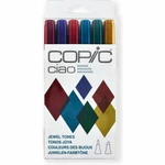 Copic Ciao sada 6ks Jewel Tones