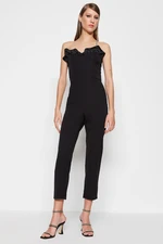 Trendyol Black Woven Overalls