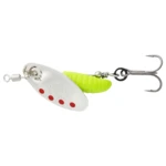 Savage gear rotačka grub spinners silver red lime - 1 3,8 g