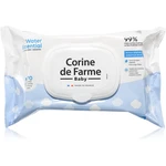 Corine de farme Water Wipes detské jemné vlhčené obrúsky 70 ks