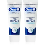 Oral B Gum & Enamel Repair Gentle Whitening jemná bieliaca zubná pasta 2x75 ml