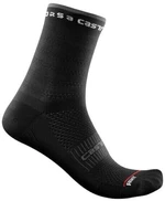 Castelli Rosso Corsa W 11 Sock Black L/XL Cyklo ponožky