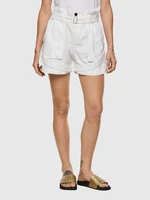 Diesel Krátke nohavice - Short pants biele