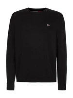 Tommy Jeans Sweater - TJM TOMMY TAPE SWEATER black