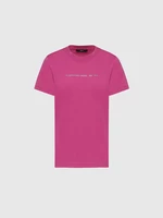Diesel T-shirt - TSILYCOPY TSHIRT dark pink