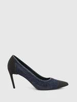 Diesel Pumps - SLANTY DSLANTY MHT shoes dark blue