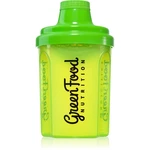 GreenFood Nutrition Shaker športový šejker Transparent Green 300 ml