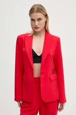 Sako Never Fully Dressed Red Sundaze Romance Blazer červená barva, NFDOU358