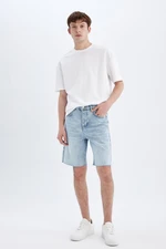 DEFACTO Loose Fit Jean Bermuda Shorts