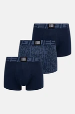 Boxerky Guess 3-pack pánské, černá barva