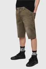 9011 DIESEL S.P.A.,BREGANZE Shorts - Diesel DKROOSHORTNE SHORTS green