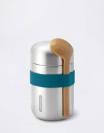 Black+Blum Food Flask Silver/Ocean