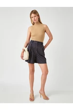 Koton Wide Leg Shorts with Pockets