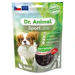 DR. ANIMAL Sportline pochúťka králik pre psov 100 g