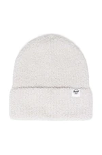 Čepice Herschel Boucle Beanie béžová barva