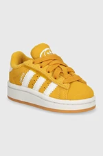 Dětské sneakers boty adidas Originals CAMPUS 00s CF EL žlutá barva, JH6325