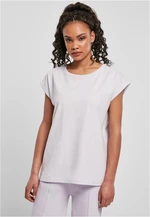 Women's Organic T-Shirt with Extended Shoulder Soft lilac