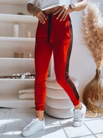 Women's sweatpants LORENA red Dstreet